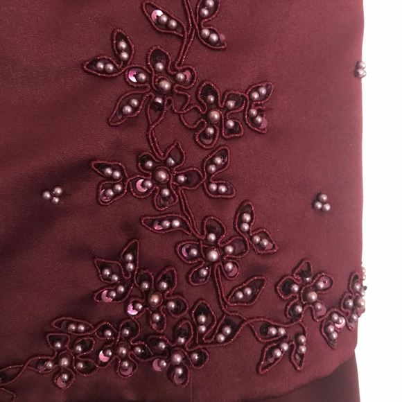 Michaelangelo Beaded Formal Maxi Dress - Picture 6 of 15